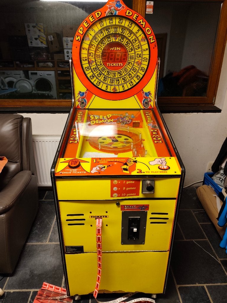 Machine à sous speed démon fonctionnelle, Verzamelen, Euro, Ophalen, Gebruikt