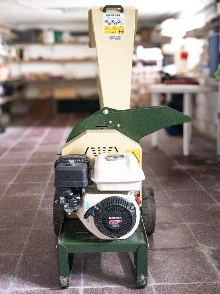 Hakselaar Negri R70 - Honda Benzinemotor 5,5HP, Ophalen, Zo goed als nieuw, Benzine, Negri