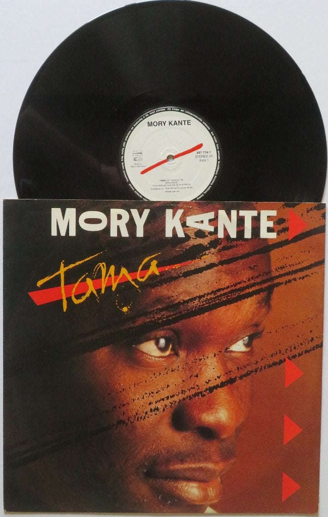 Mory Kante - Tama. Maxi, Cd's en Dvd's, Vinyl | Dance en House, Gebruikt, Overige genres, Ophalen of Verzenden, 12 inch