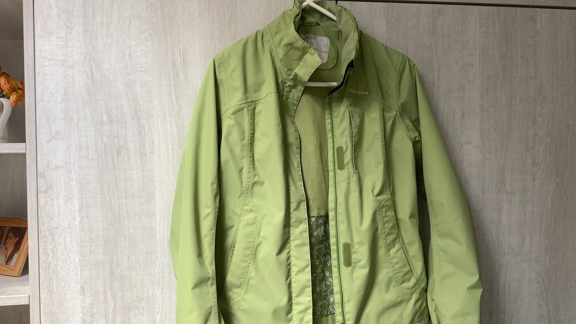 Quechua regenjas, Ophalen of Verzenden, Zo goed als nieuw, Regenjas