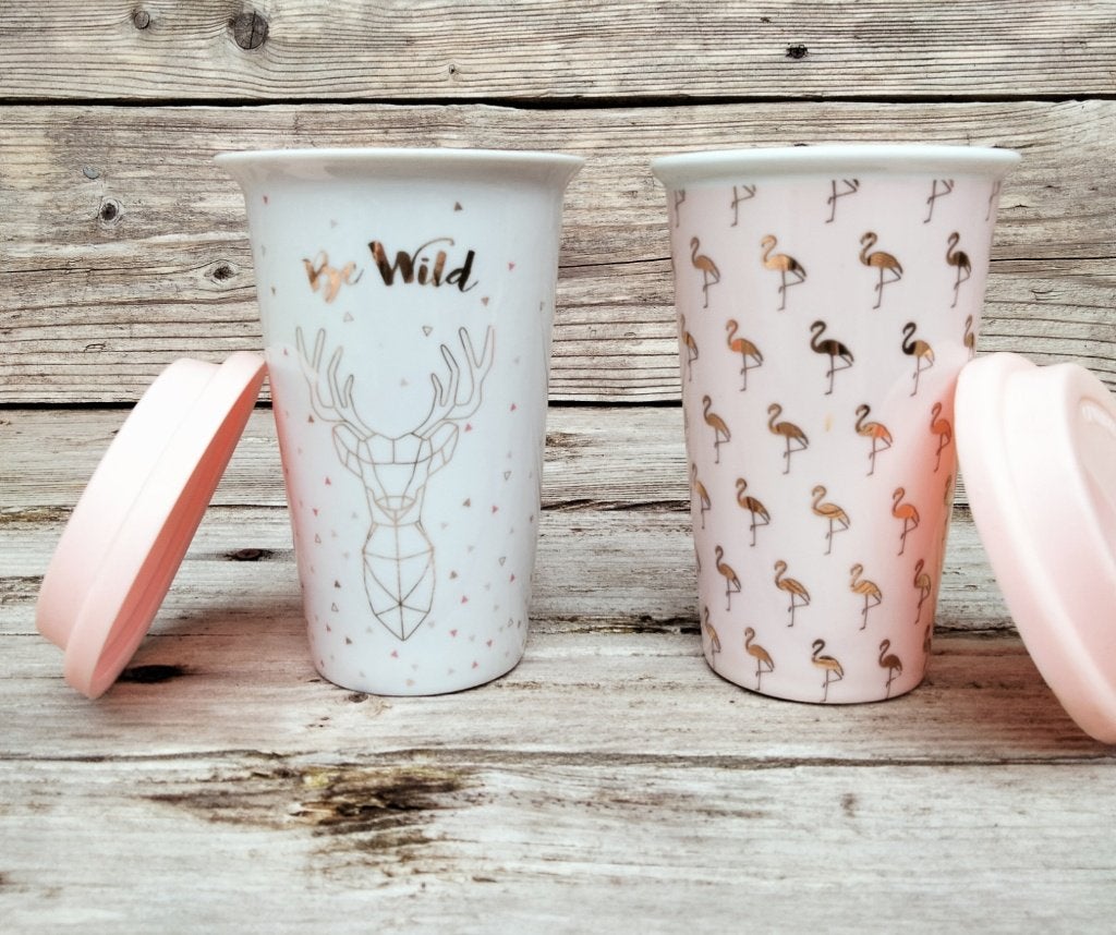 2 tasses à café, Maison & Meubles, Cuisine | Vaisselle, Comme neuf, Enlèvement, Autres types, Autres styles