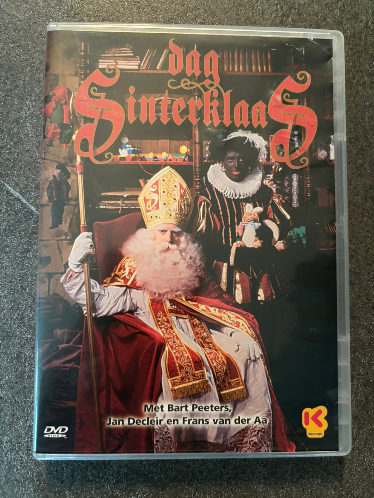 Dvd dag sinterklaasje met bart peeters en jan Decleir, Ophalen of Verzenden, Zo goed als nieuw