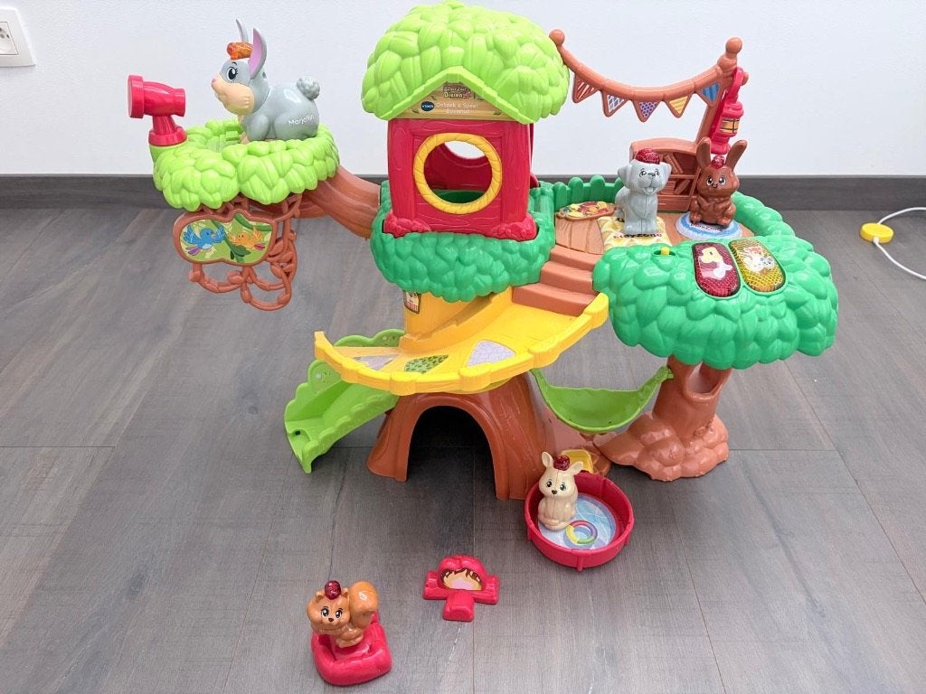 VTech Zoef Zoef Dieren Ontdek & Speel Boomhut, Ophalen of Verzenden, Zo goed als nieuw, 2 tot 4 jaar