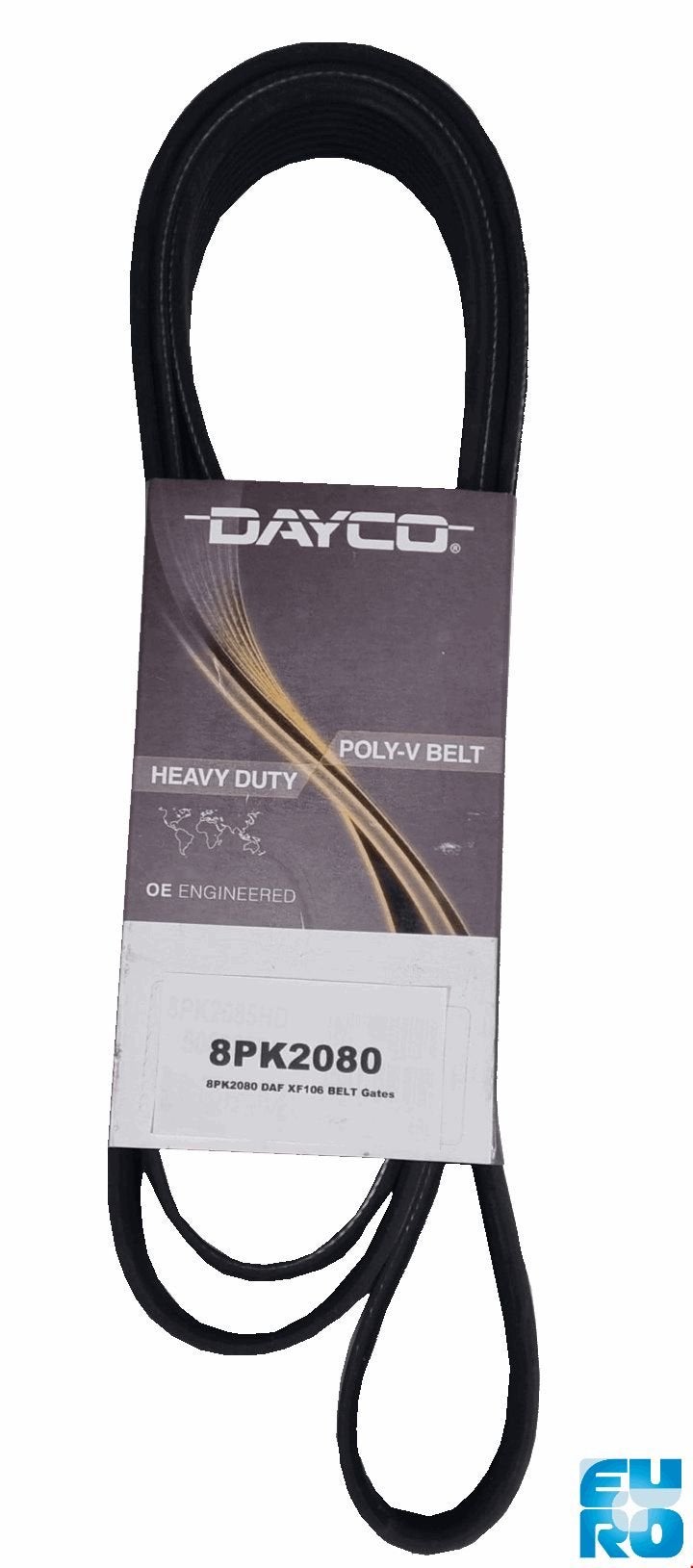 8PK2080 DAF XF106 RIEM POORTEN 8PK2080, Brandstofsystemen, -, -, Nieuw