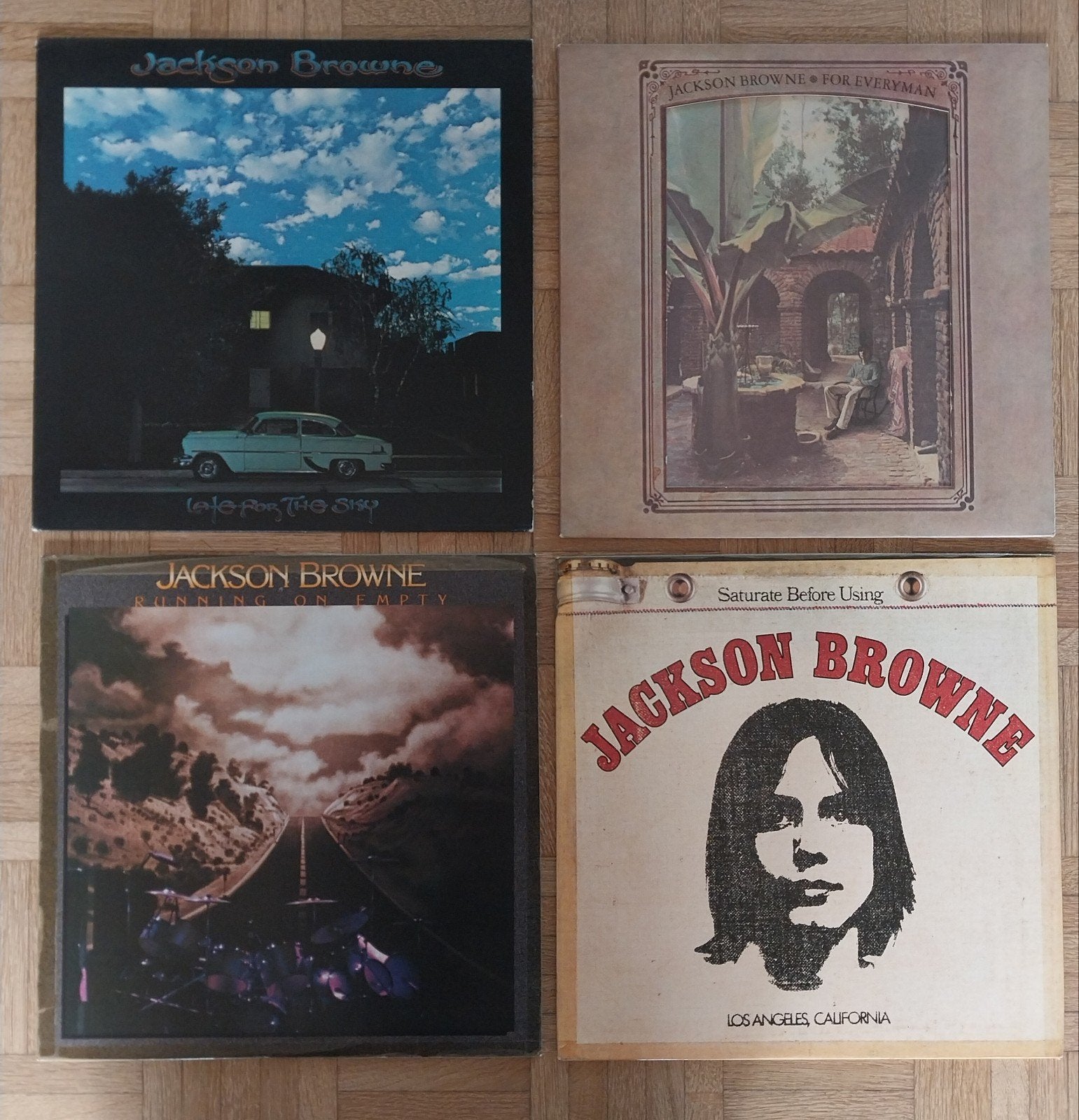 Jackson Browne albums, Enlèvement ou Envoi