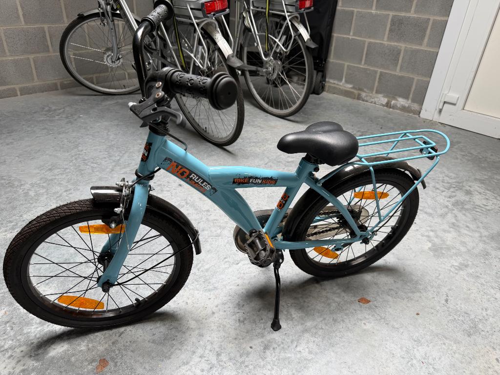 Kinderfiets, Ophalen, Gebruikt