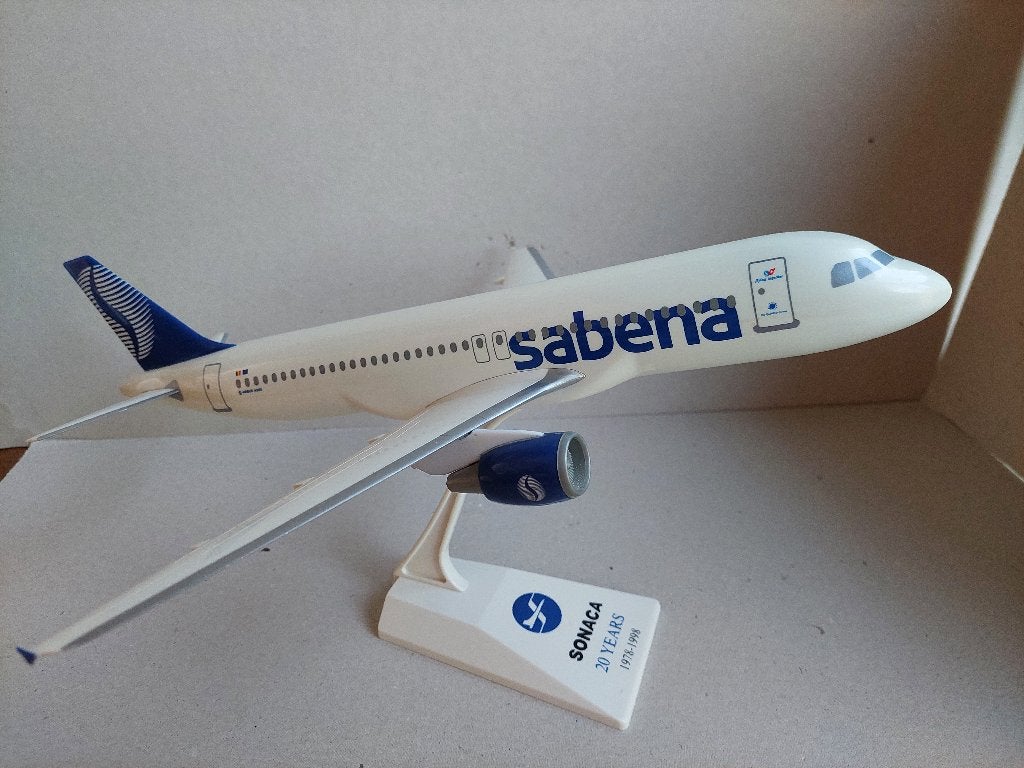 Sabena - Sonaca - Airbus A320, Verzamelen, Ophalen of Verzenden, Zo goed als nieuw, Schaalmodel