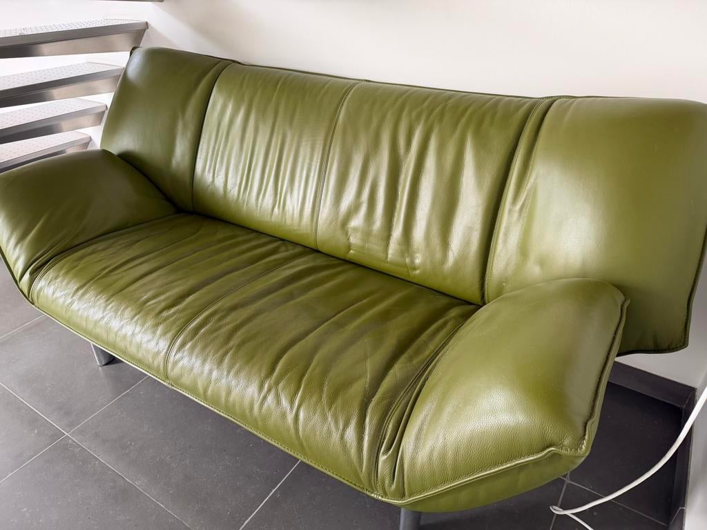 Leolux zitbank, Maison & Meubles, Canapés | Salons, Comme neuf, Cuir, Enlèvement