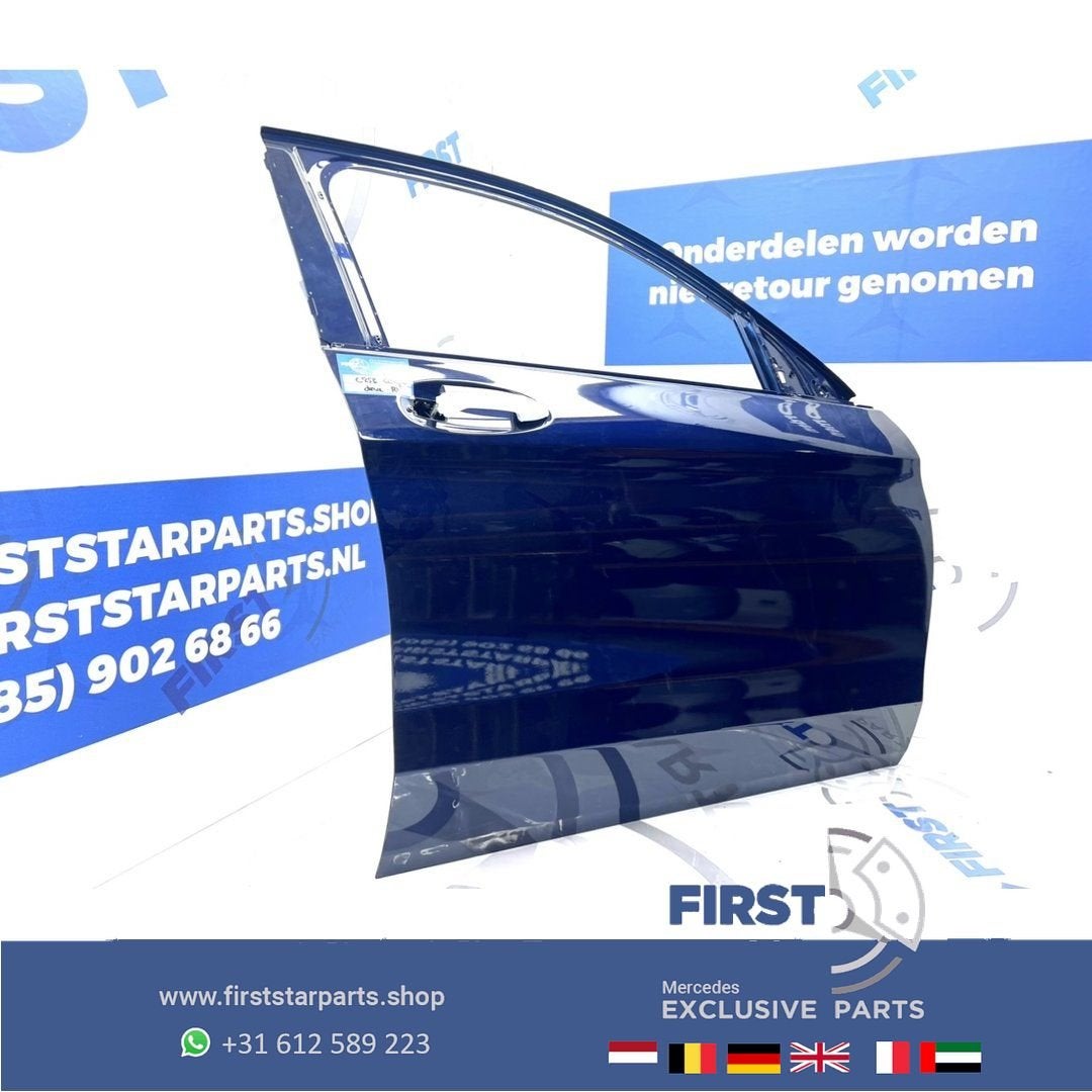 W253 C253 GLC DEUR PORTIER BLAUW COMPLEET RECHTSVOOR Mercede, Gebruikt, -, Deur, Ophalen of Verzenden