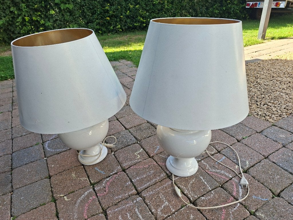 lampe abat jour, Enlèvement, Blanc, Rond, 50 cm ou plus