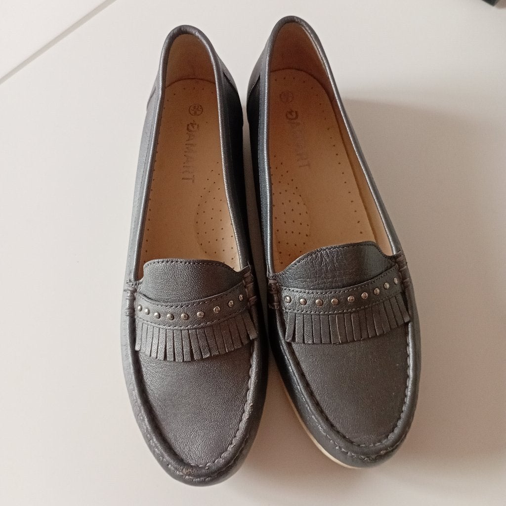 SCHOENEN EN MOCASSINS maat 42, Ophalen of Verzenden, Zo goed als nieuw, Grijs, Damart