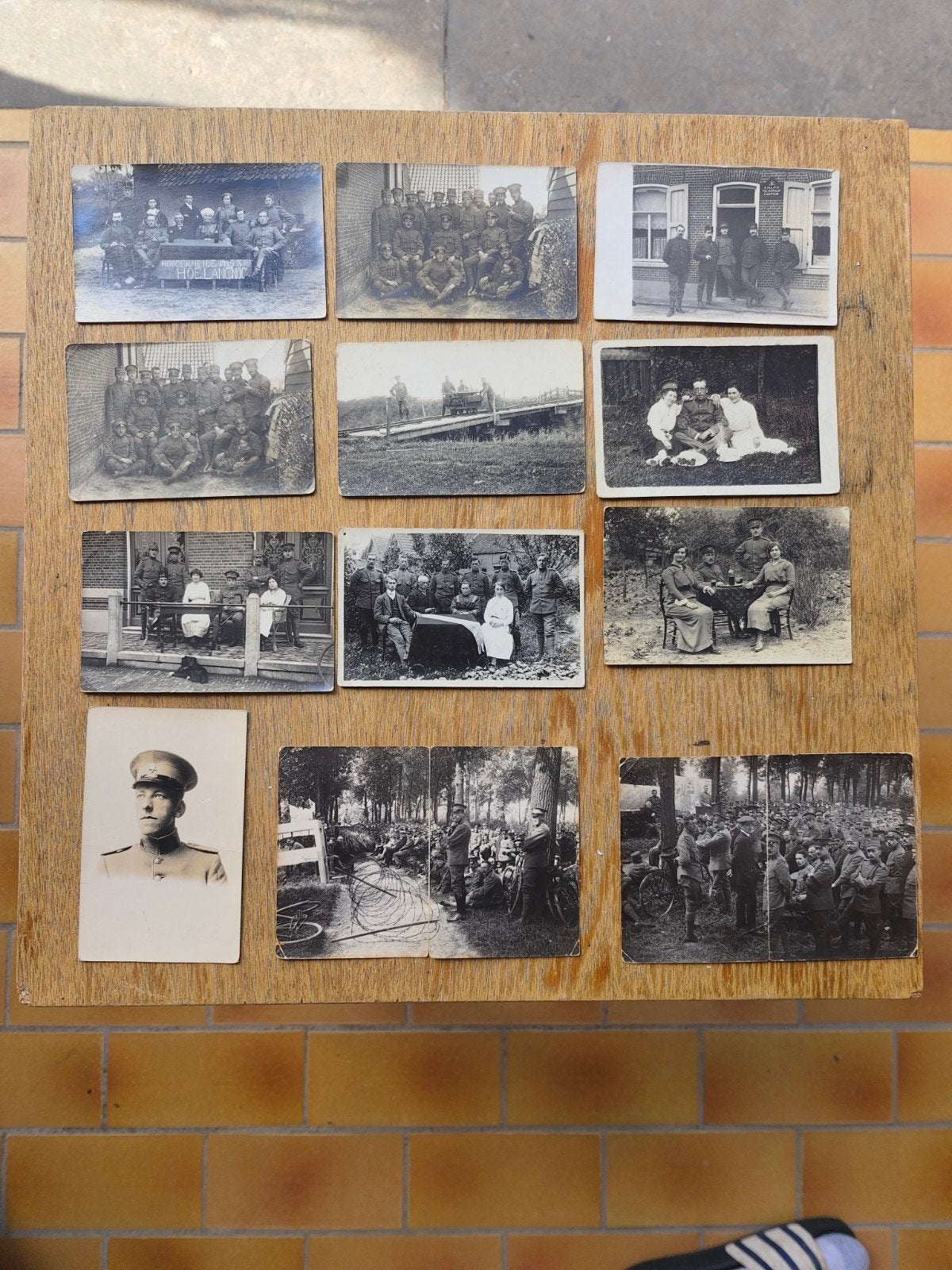 Ensemble unique de photos/cartes postales originales Mobilis, Enlèvement ou Envoi