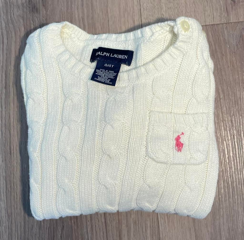 Pull Ralph Lauren pour enfants - 4 ans - coton, Enlèvement ou Envoi, Comme neuf, Garçon ou Fille, Pull ou Veste