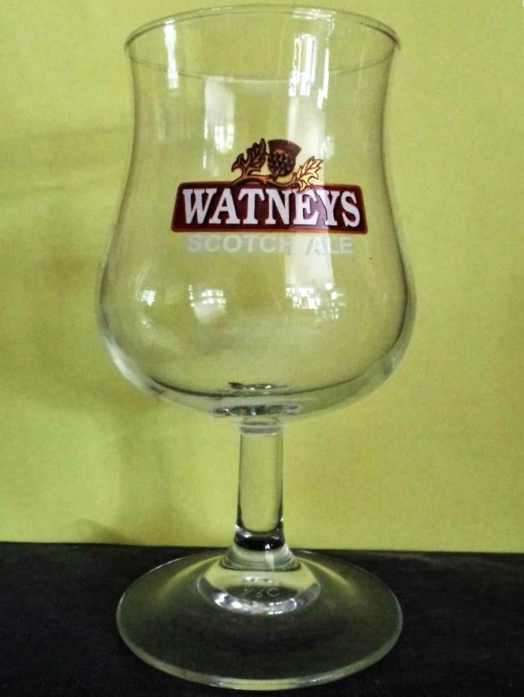 Watneys scotch glazen in originele doos, Verzamelen, Ophalen, Nieuw, Glas of Glazen