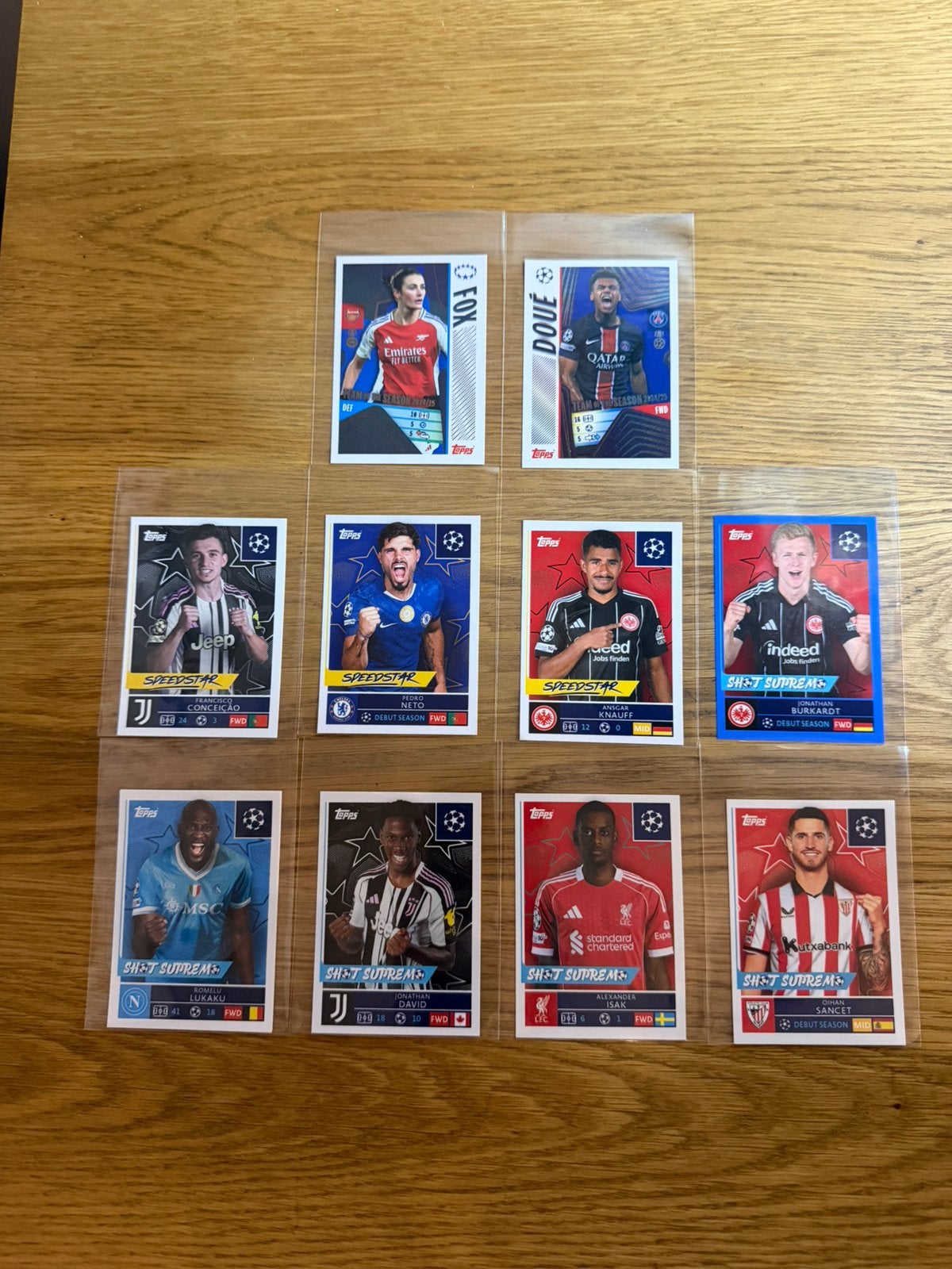 Topps stickers champions league 2025/2026, Ophalen of Verzenden, Zo goed als nieuw