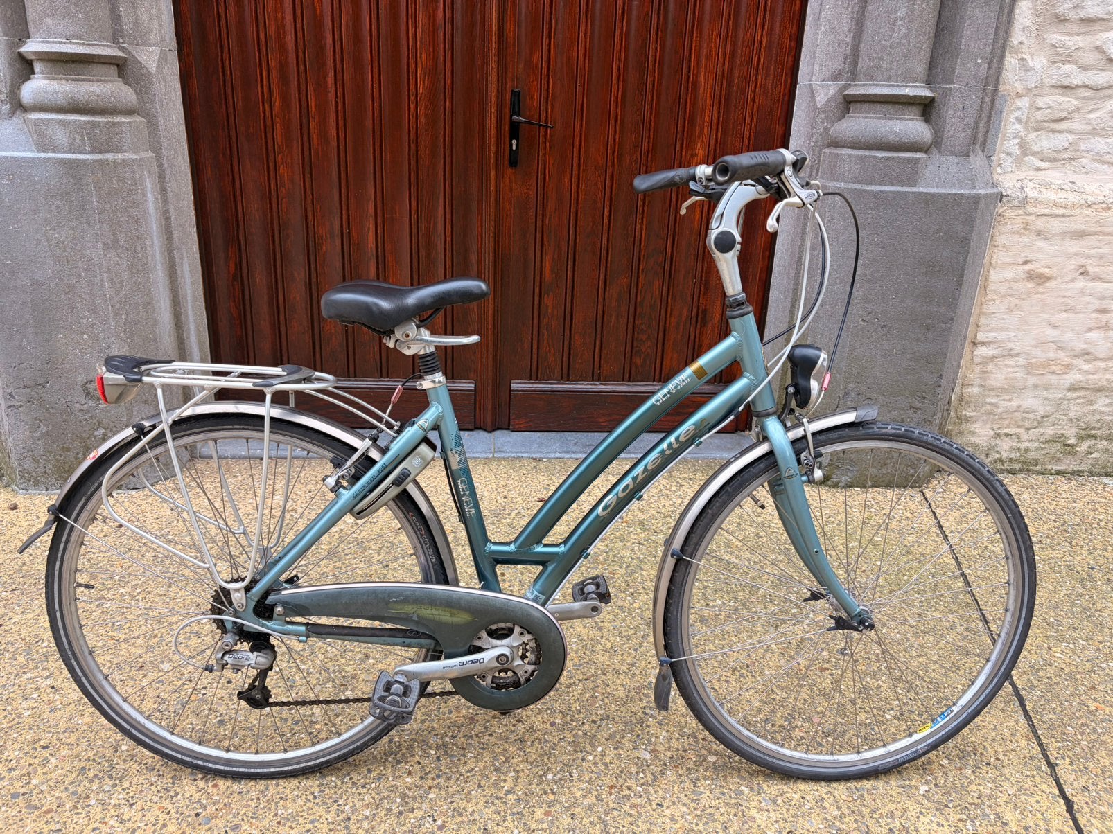 Damesfiets merk Gazelle 28 inch, Fietsen en Brommers, Ophalen, Gebruikt, Gazelle, Versnellingen