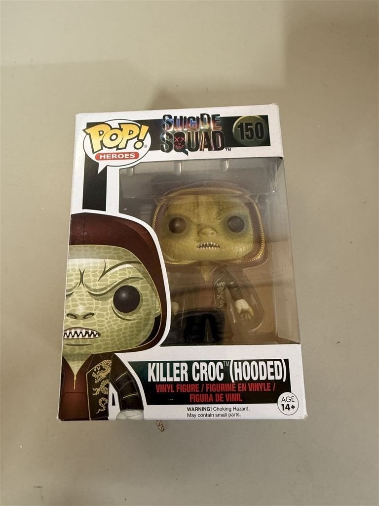 Funko pop - Suicide squad - Killer croc hooded - 150, Enlèvement ou Envoi, Comme neuf