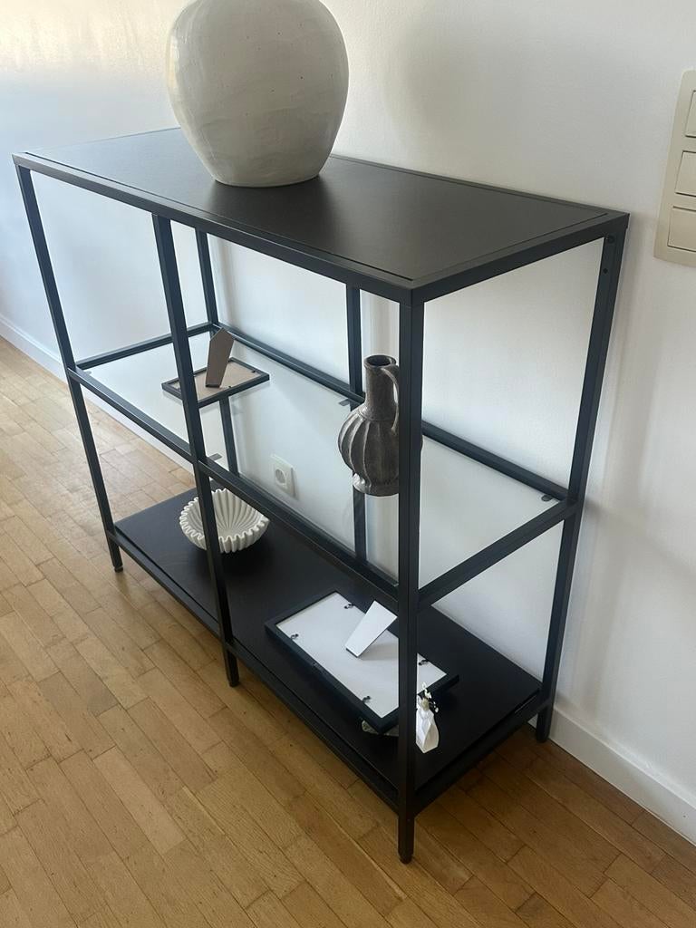 Vitrine noir, Maison & Meubles, Enlèvement ou Envoi, Comme neuf