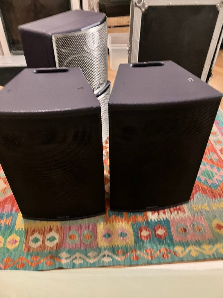 2 X Funktion-One F1201 Passive Speakers, Ophalen of Verzenden, Gebruikt, Audio