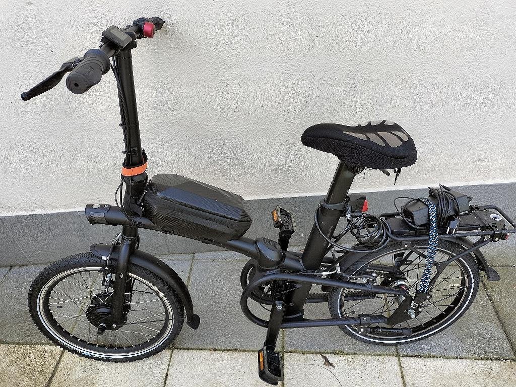 Btwin opvouwbare elektrische fiets, Ophalen, Zo goed als nieuw