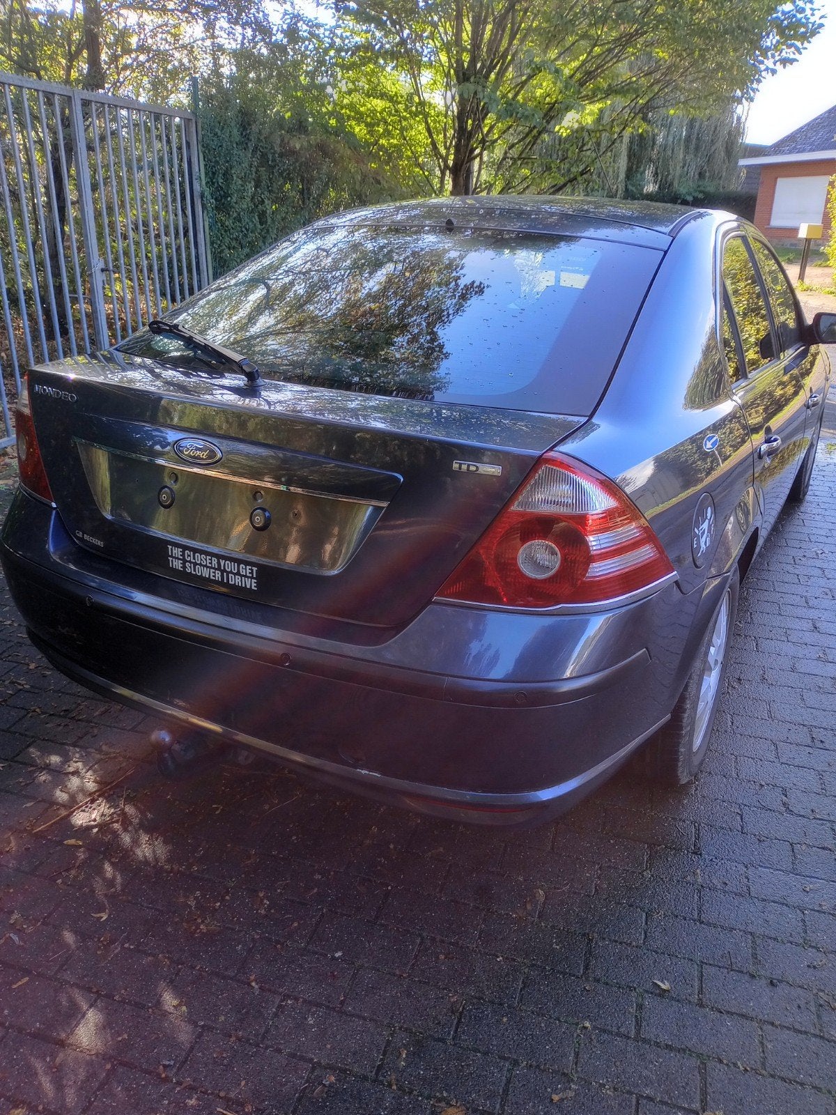 Ford Mondeo ghia 2007 full cuir 2L 180km sièges chauffants, Autos, Cuir, Argent ou Gris, Achat, Mondeo
