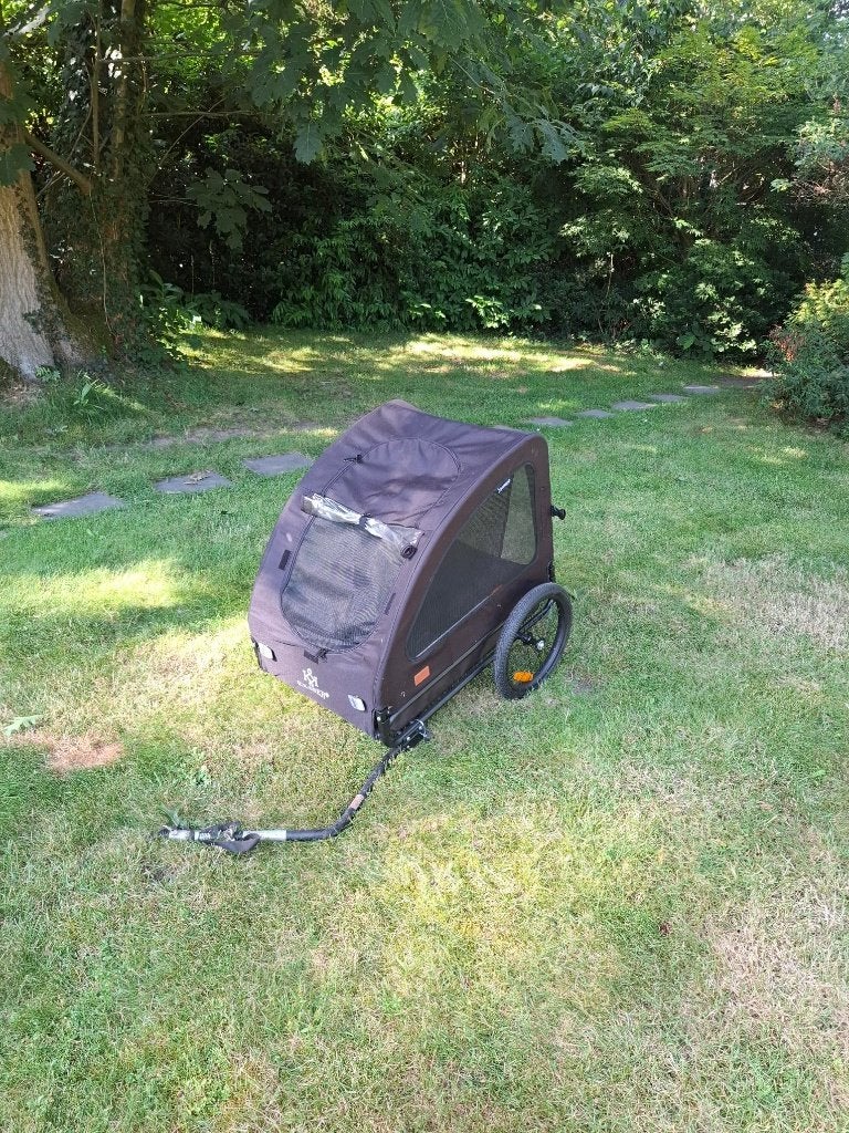 KESSER Hondenfietskar tot 45 kg 2in1 Fietskar Hond - Zwart, Ophalen, Opvouwbaar, 20 tot 40 kg, Kesser
