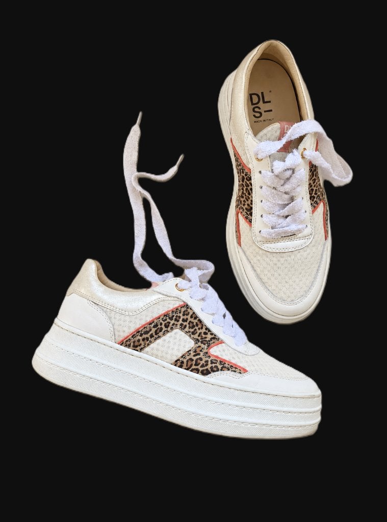 Sneakers en cuir DLS taille 38, Enlèvement ou Envoi, Autres couleurs, Sneakers et Baskets, Comme neuf