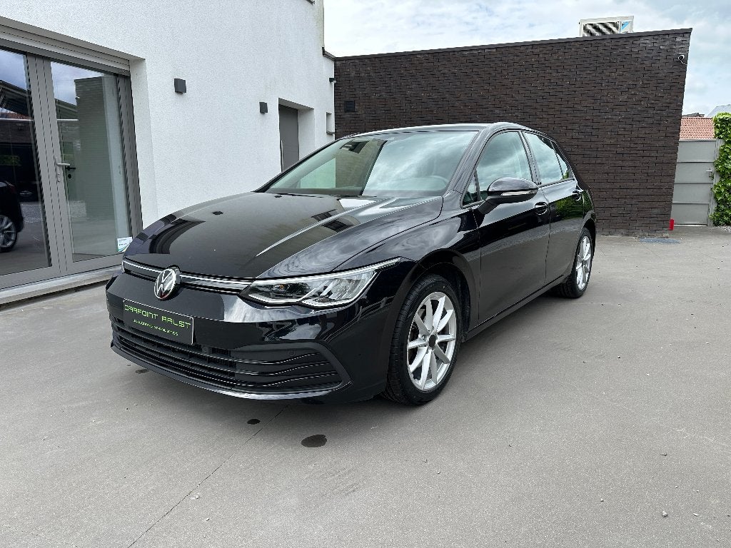 VW Golf 1.0 TSI met garantie, Auto's, Voorwielaandrijving, Stof, Zwart, Bedrijf