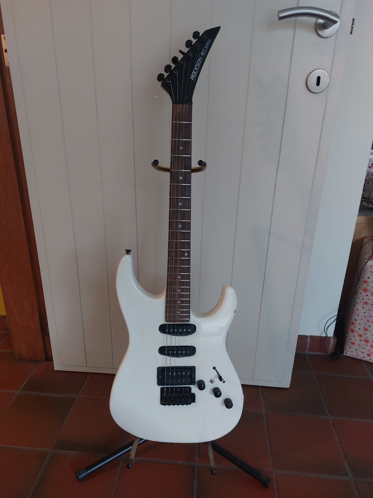 copie van Kramer of Jackson gitaar in topconditie, Muziek en Instrumenten, Snaarinstrumenten | Gitaren | Elektrisch, Ophalen of Verzenden
