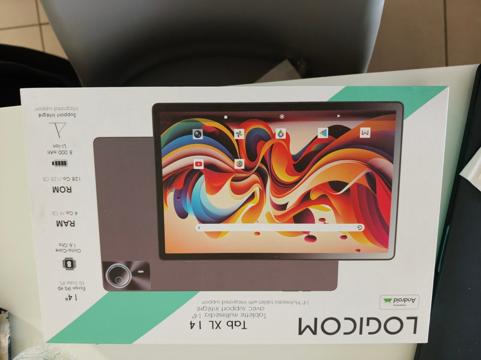 Tablette état comme neuve, Enlèvement