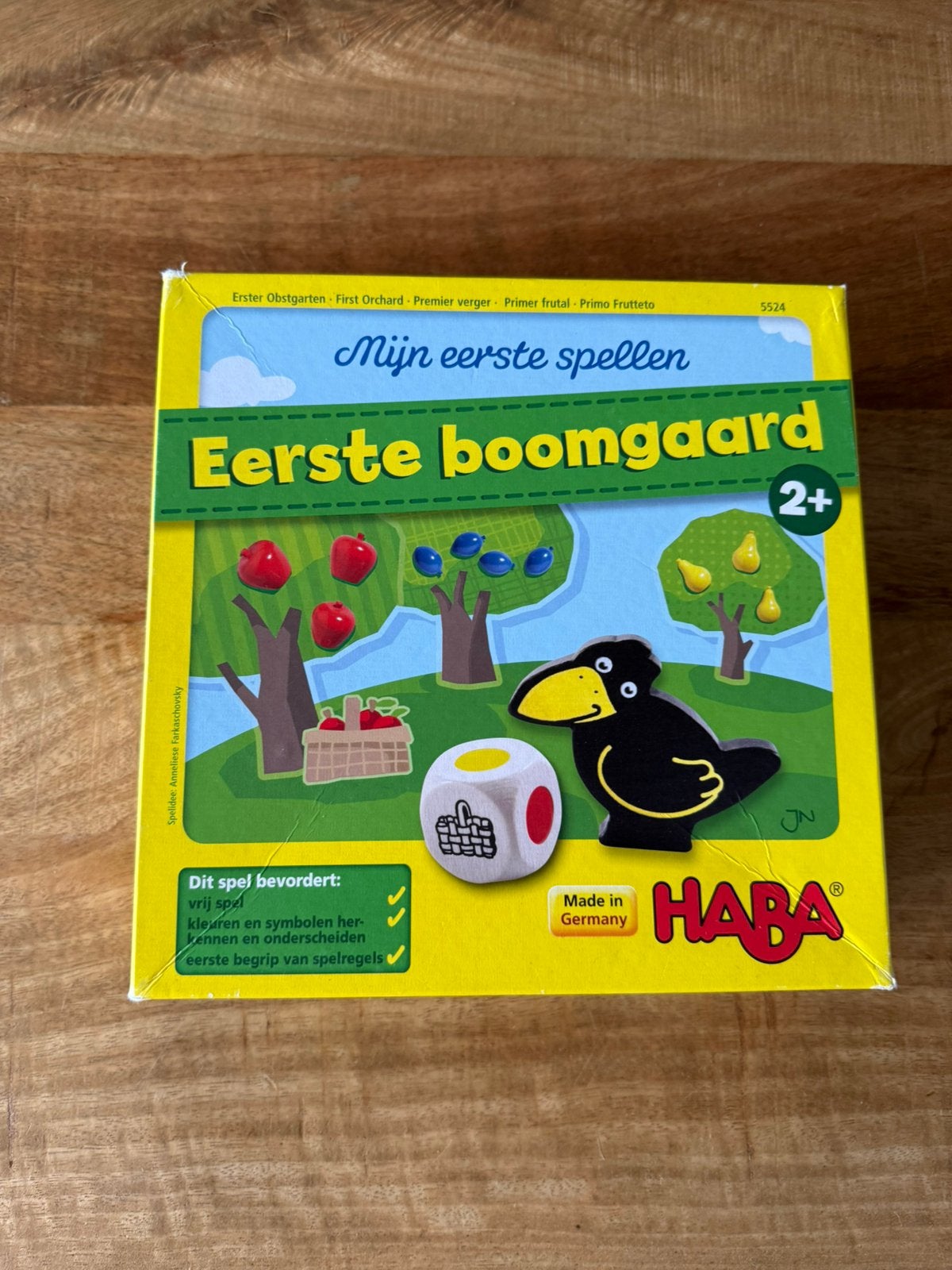 Haba mijn eerste boomgaard spel, Ophalen of Verzenden, Zo goed als nieuw
