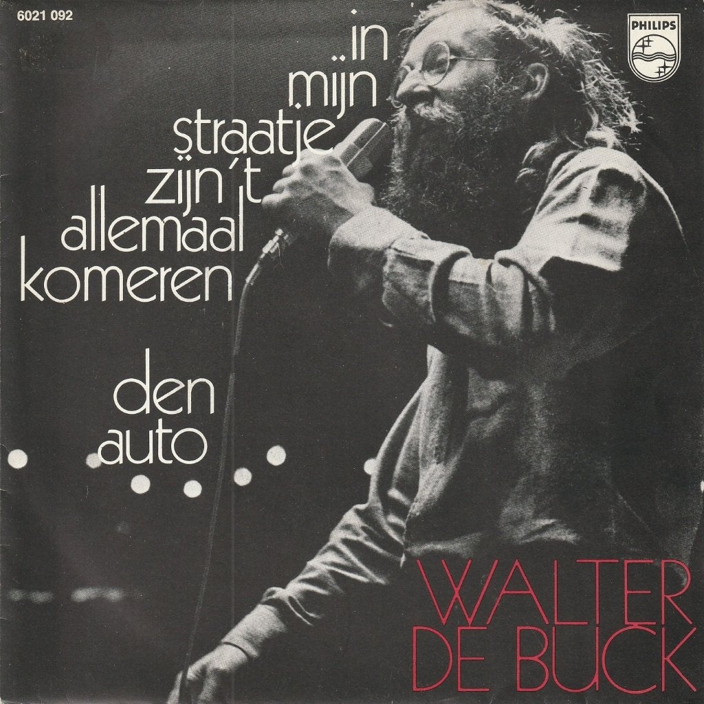 Walter De Buck - In mijn straatje zijn't allemaal komeren, Gebruikt, Fotohoes, 7 inch, Ophalen of Verzenden