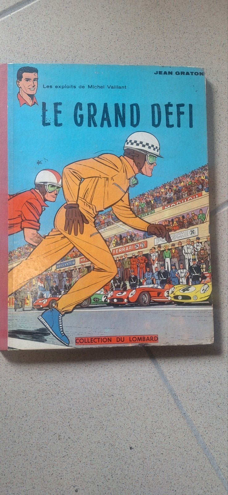 Michel Vaillant Le Grand Défi, Livres, Jean Graton, Une BD, Enlèvement, Utilisé