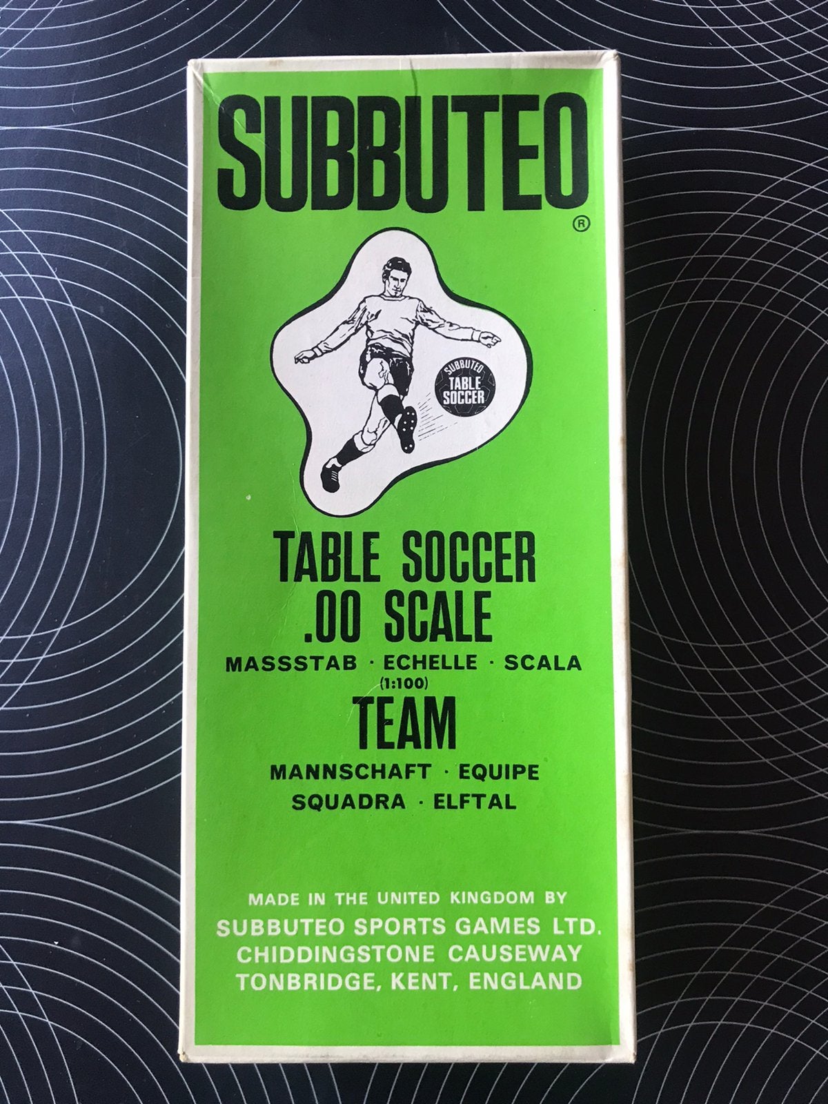 Subbuteo vintage, Enlèvement ou Envoi, Utilisé