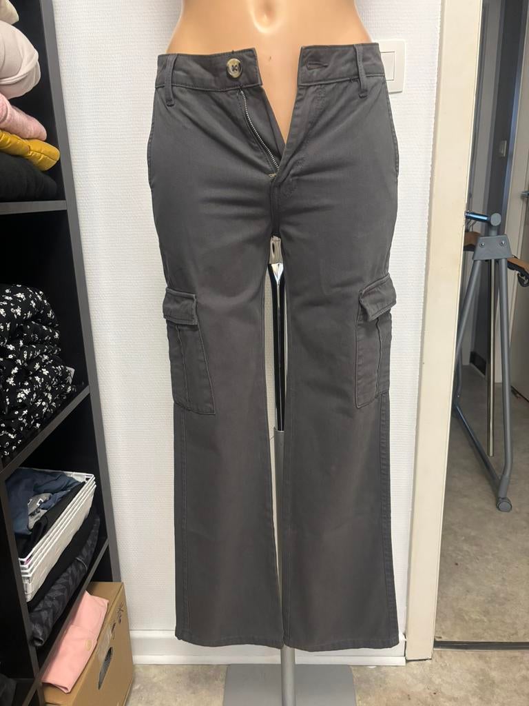 Pantalon cargo neuf, Neuf, Gris, Enlèvement ou Envoi, Longs