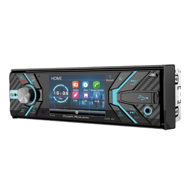 Power Acoustic PD-348B – radio / CD / BT / 3,4” LCD screen, Ophalen of Verzenden, Nieuw