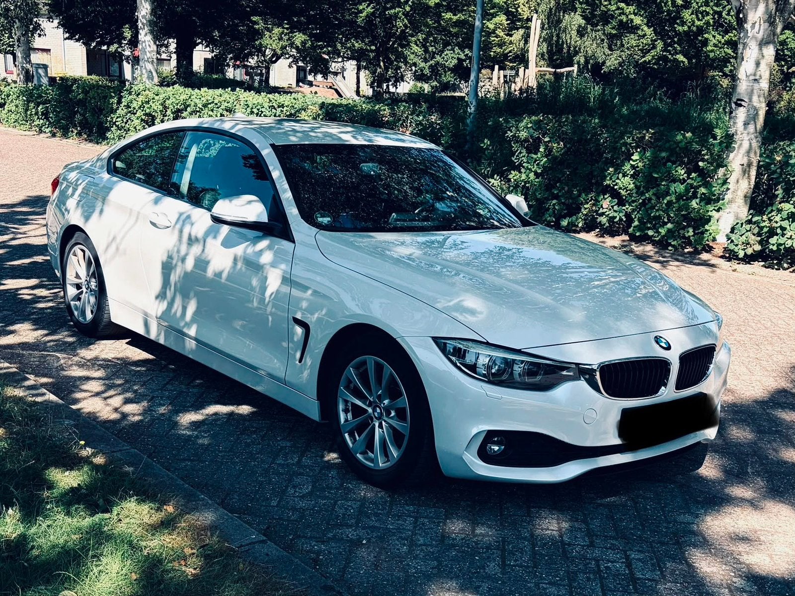 Bmw 420i Automaat 2018 gekeurd voor verkoop, Auto's, Automaat, Wit, Bedrijf, Stadsauto