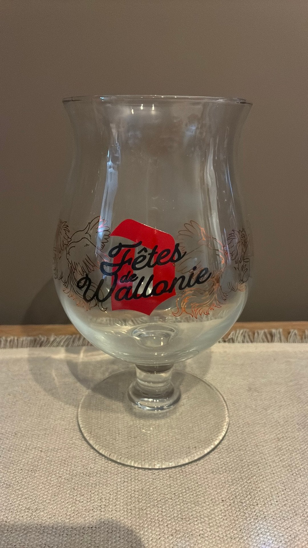 Duvel glas - fêtes de Wallonie, Verzamelen, Ophalen of Verzenden, Nieuw, Glas of Glazen, Duvel
