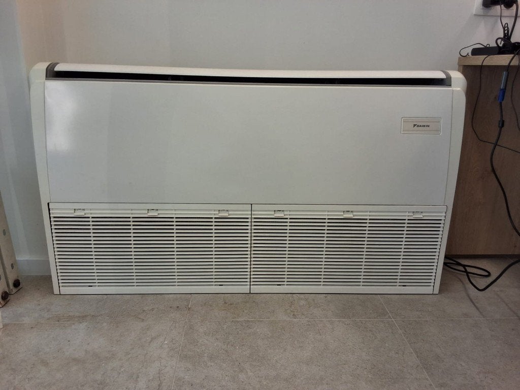 Daikin airco - plafondmodel, Enlèvement, Comme neuf, Refroidissement et Déshumidification, Moins de 60 m³