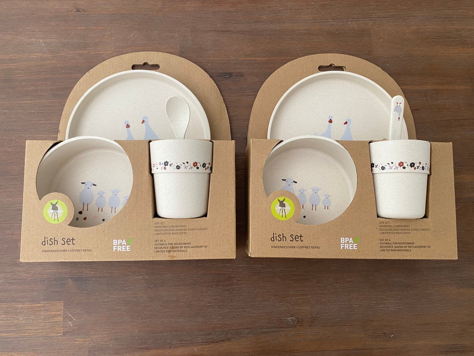 Lässig Dish set gans+schaap+bloemen, Ophalen of Verzenden, Nieuw