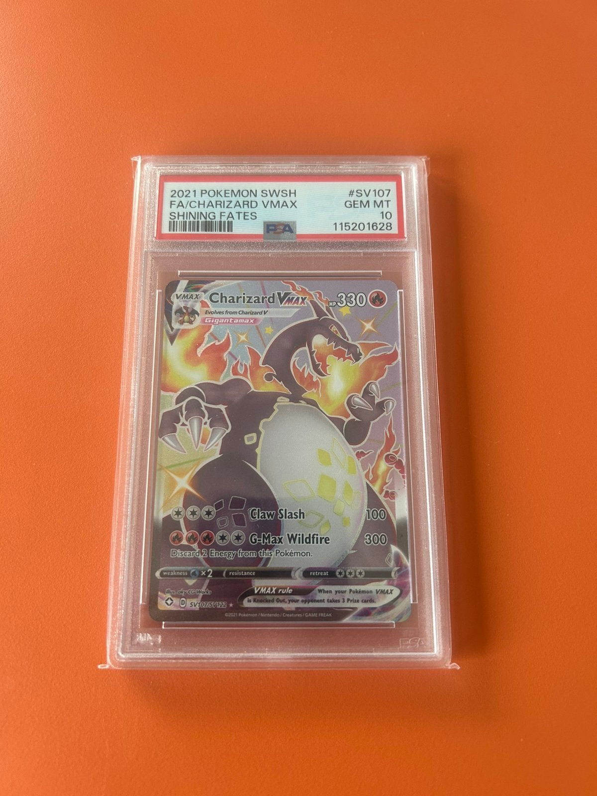 Charizard vmax, Enlèvement ou Envoi, Neuf, Cartes en vrac, Foil