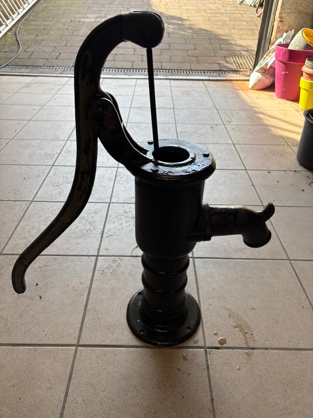Handwaterpomp gietijzer, Jardin & Terrasse, Enlèvement, Neuf, Manuelle, Autres types