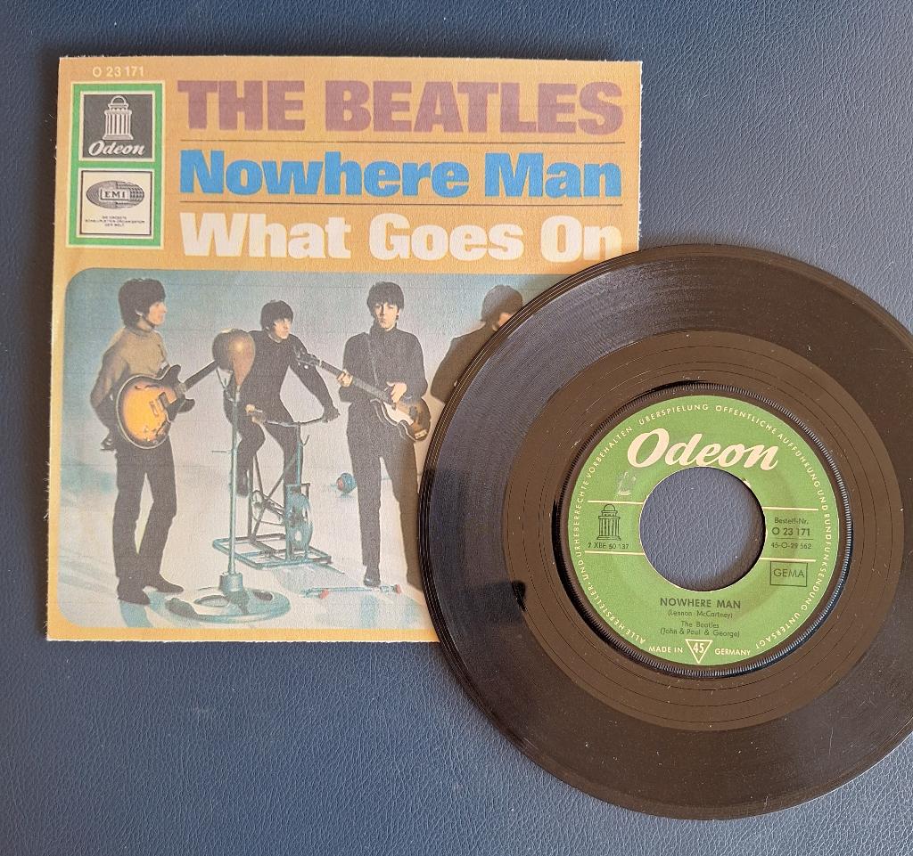 Beatles - Nowhere Man, Ophalen of Verzenden, 1960 - 1969, Gebruikt, 7 inch