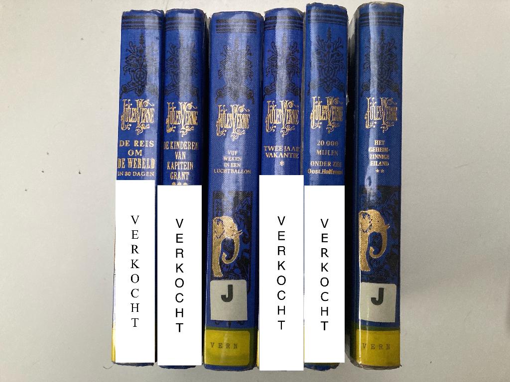 Jules Verne – Kavel met 2 delen, Livres, Aventure & Action, Enlèvement ou Envoi, Comme neuf
