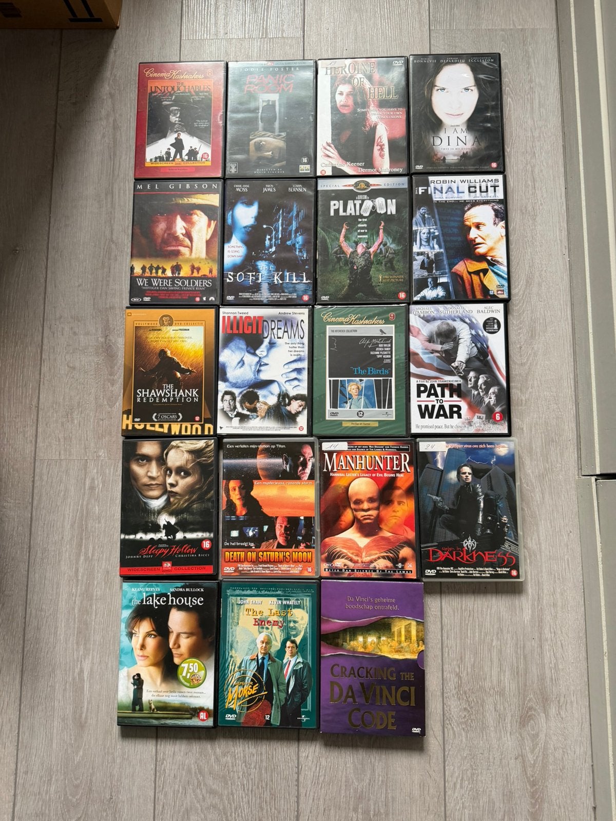 DVD lot, Cd's en Dvd's, Ophalen, Zo goed als nieuw