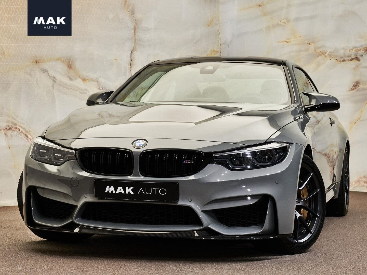 BMW M4 4-serie Coupé CS , Front PPF, M Drivers Package, cera, Auto's, Zwart, 4 Reeks, Bedrijf, Zilver of Grijs