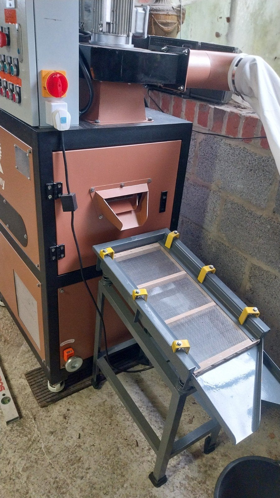 nieuwe kopergranulator, Zakelijke goederen, Ophalen