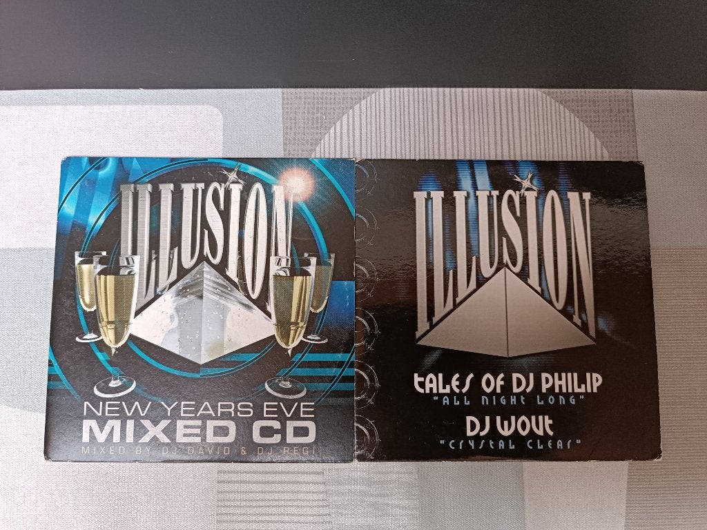 illusion - New Years Eve Mixed CD - Discotheek - Trance, Ophalen of Verzenden, Gebruikt, Trance
