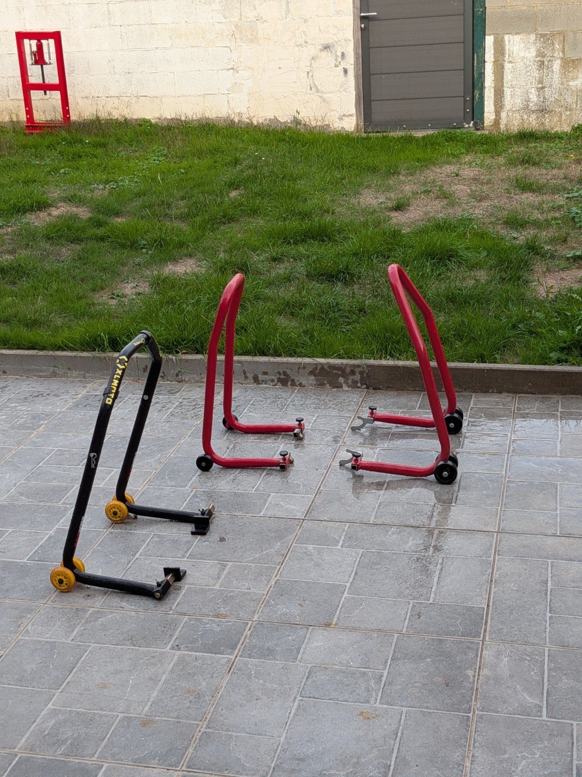 Paddock-motorfiets, Motoren, Ophalen