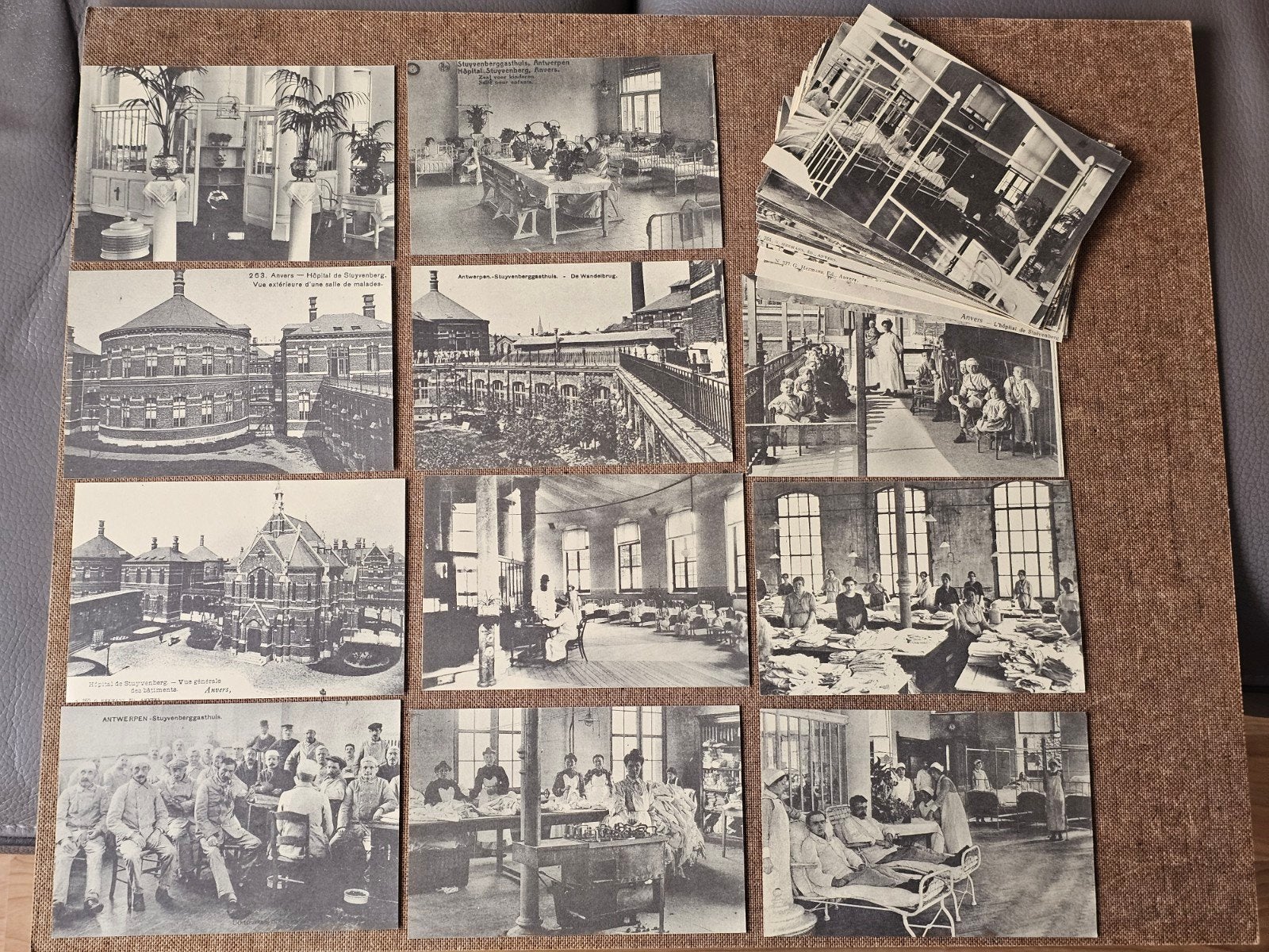Stuivenbergch Gasthuis 30 postkaarten, Verzamelen, Ophalen of Verzenden, Ongelopen, Antwerpen